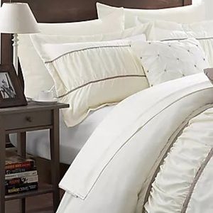 Microfiber Queen Sheet Set Ivory